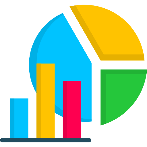 gráfico circular icono gratis