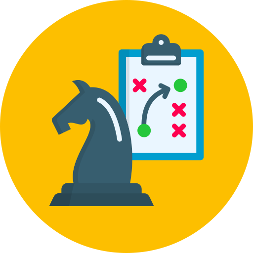 estrategia icono gratis