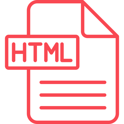 html icono gratis