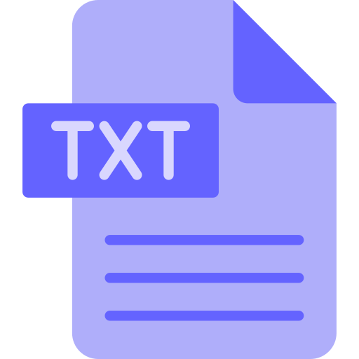 txt icono gratis