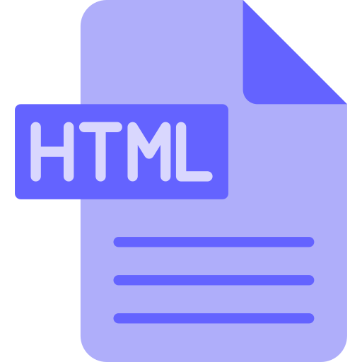 html icono gratis