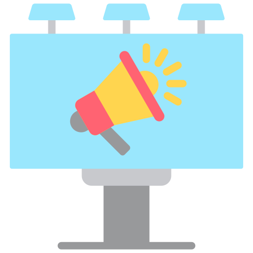 Billboard free icon