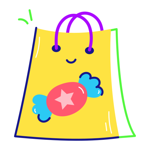 bolsa de la compra gratis sticker