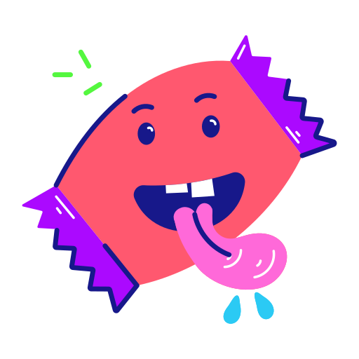bonbons gratuit sticker