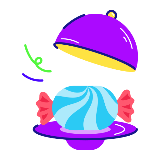 des sucreries gratuit sticker