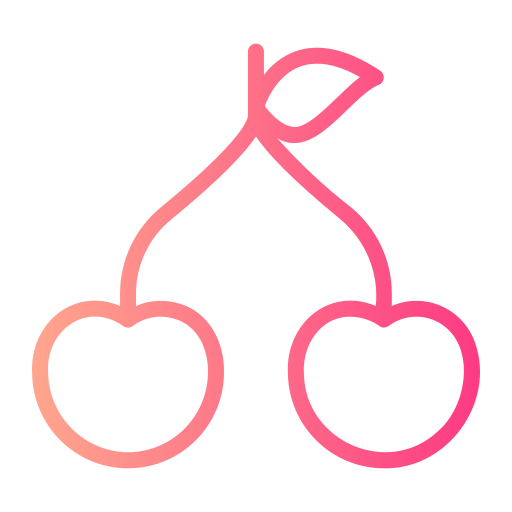 cerezas icono gratis