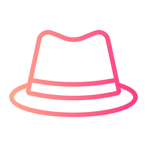 sombrero de fieltro icono gratis