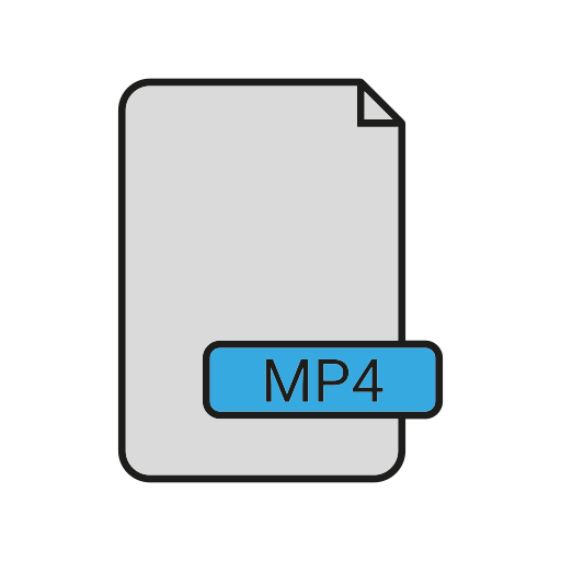 archivo mp4 icono gratis