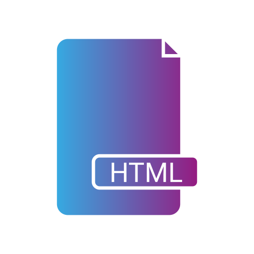 archivo html icono gratis