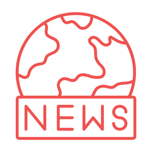 noticias del mundo icono gratis