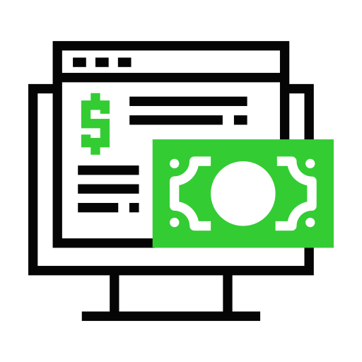Online payment free icon Online payment free icon
