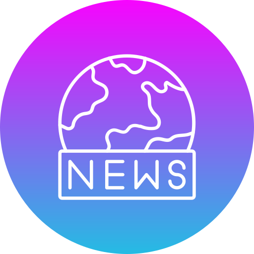 noticias del mundo icono gratis