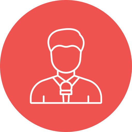 기자 무료 아이콘