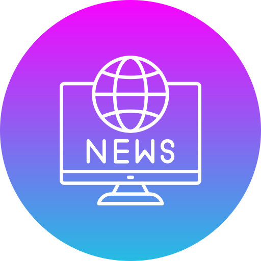 noticias globales icono gratis