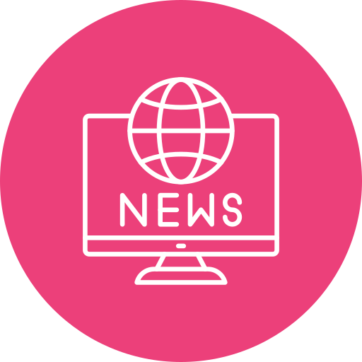 noticias globales icono gratis