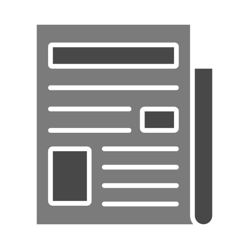 journal Icône gratuit journal Icône gratuit