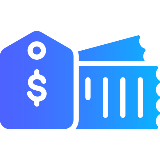 Ticket free icon