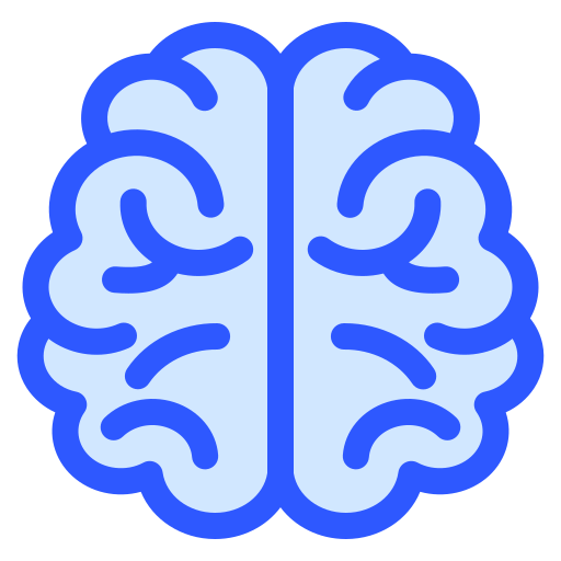 cerebro humano icono gratis