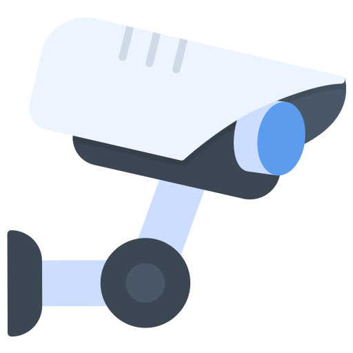 cámara de cctv icono gratis