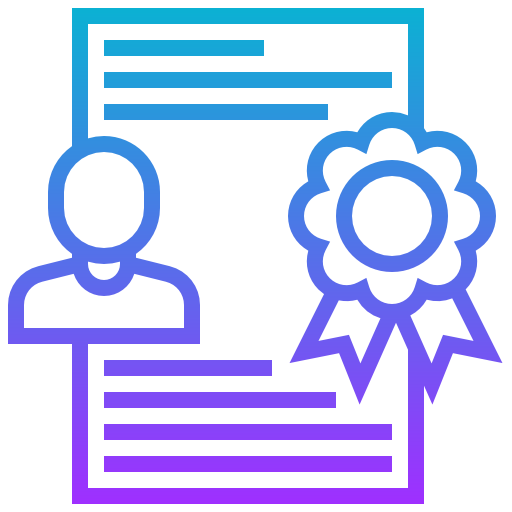Certificate free icon Certificate free icon