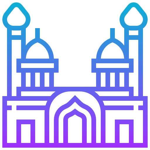 mezquita de bibi heybat icono gratis