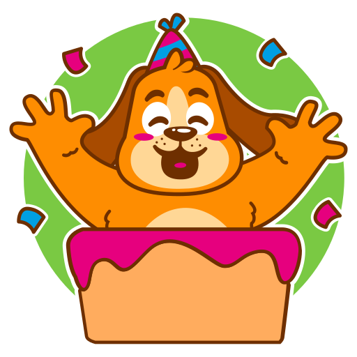 cumpleaños gratis sticker