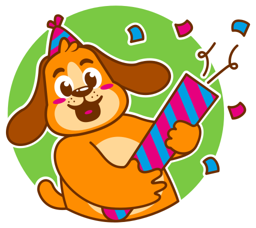 cumpleaños gratis sticker