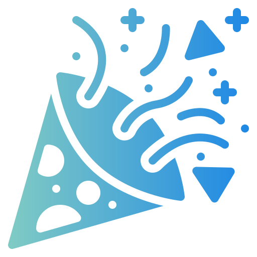 Конфетти бесплатно иконка