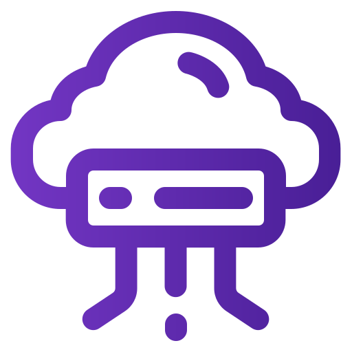 computación en la nube icono gratis