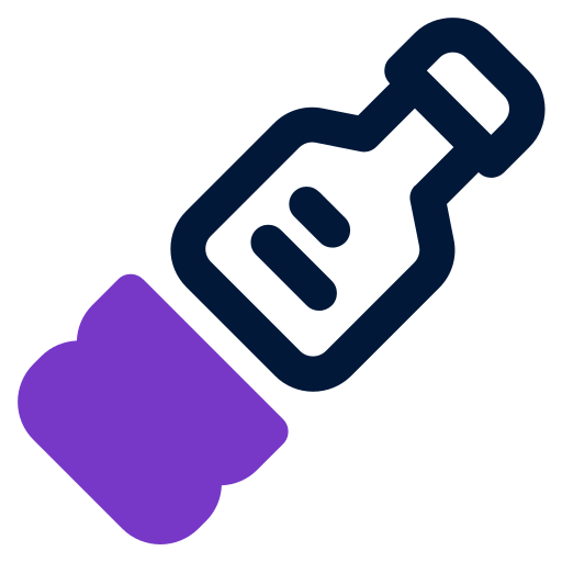 Бутылка бесплатно иконка