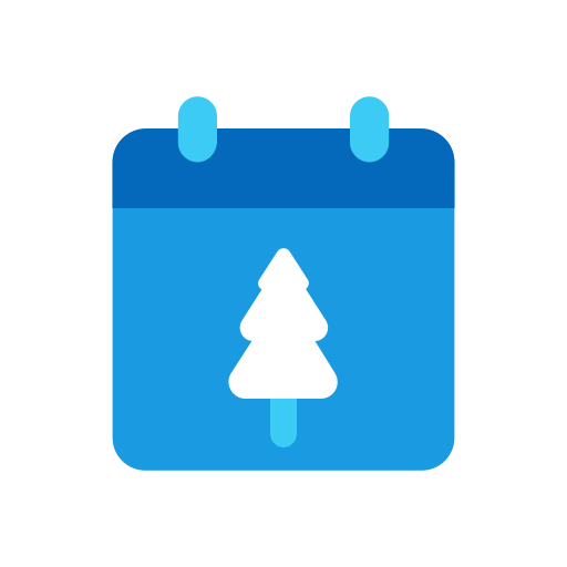 árbol de navidad icono gratis