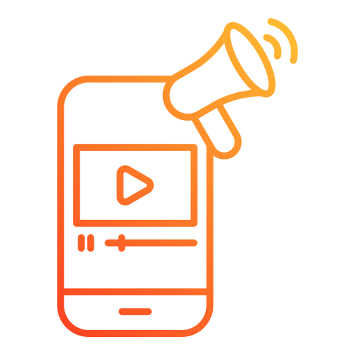 vídeo marketing icono gratis