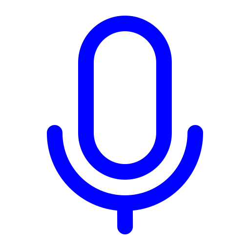 micrófono icono gratis
