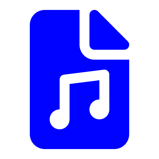 archivo de música icono gratis