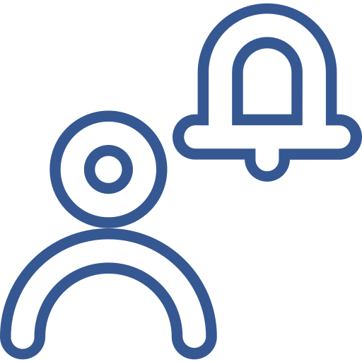 Alarm free icon Alarm free icon