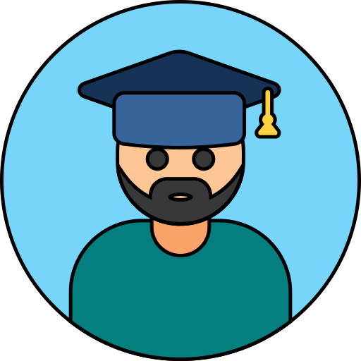 graduación icono gratis