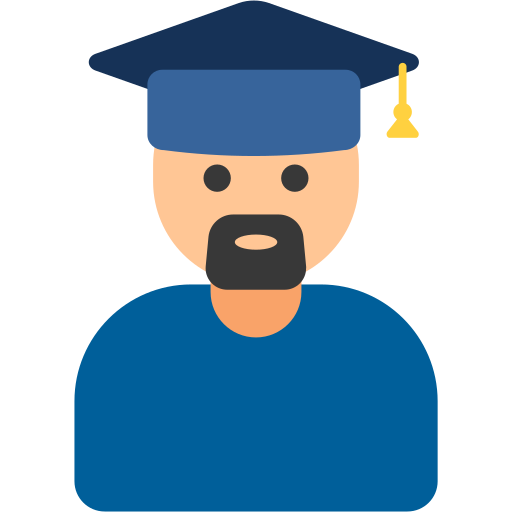 graduación icono gratis