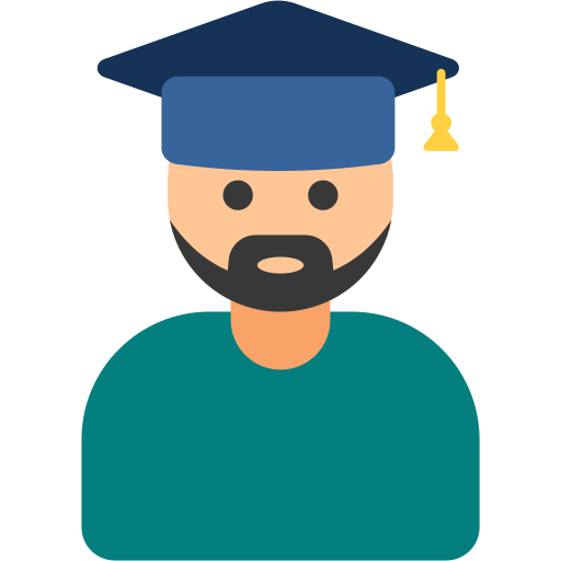 graduación icono gratis