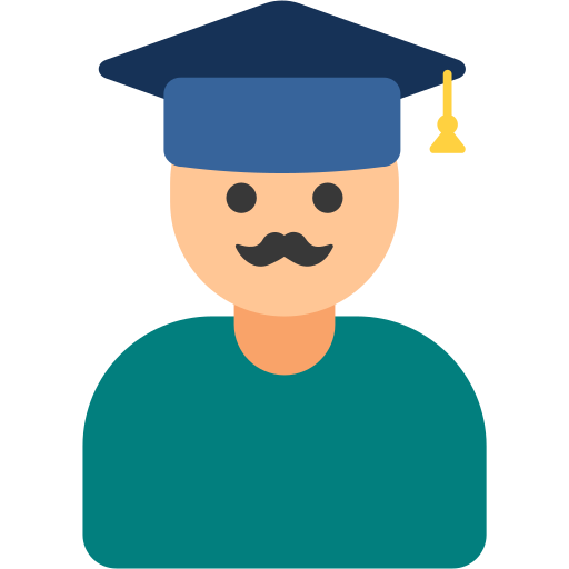 graduación icono gratis