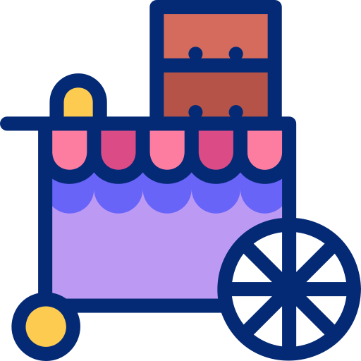 camión de comida icono gratis