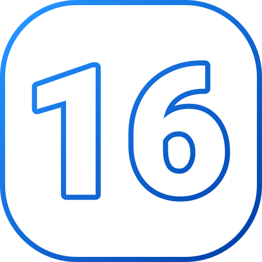 16 Icône gratuit 16 Icône gratuit