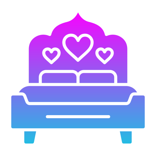 cama matrimonial icono gratis