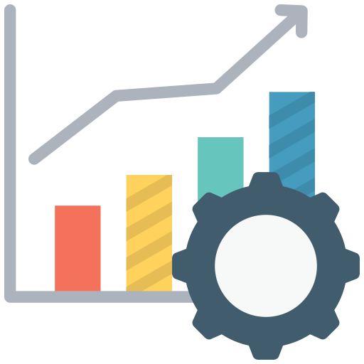 Increasing bar graph - Free marketing icons