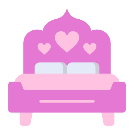 cama matrimonial icono gratis