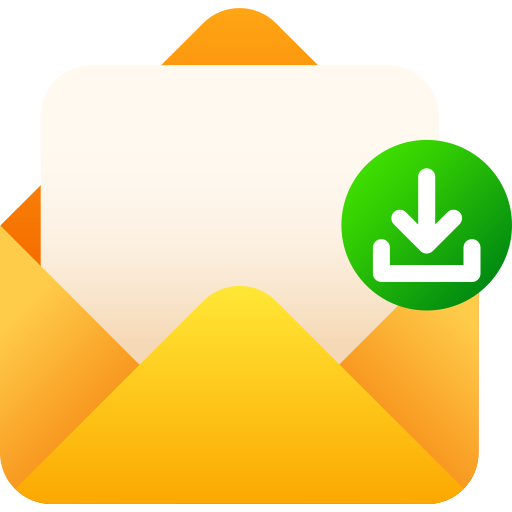 recibir correo icono gratis