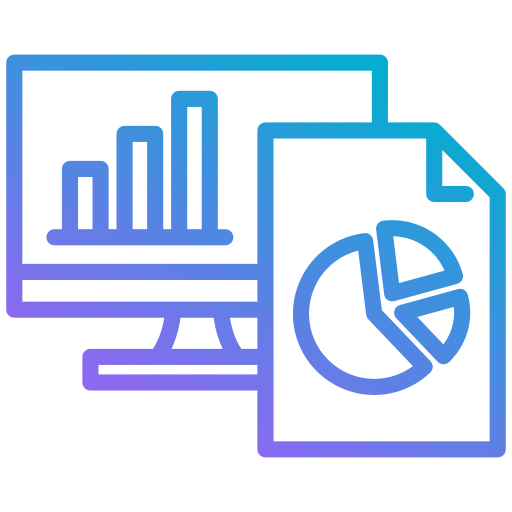 análisis de datos icono gratis