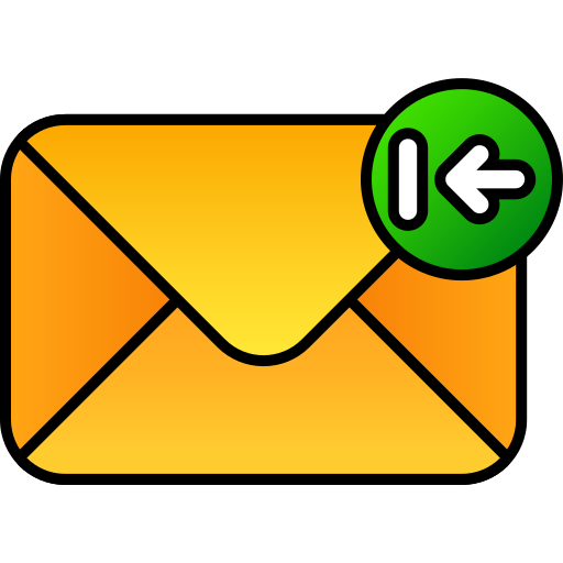 recibir correo icono gratis