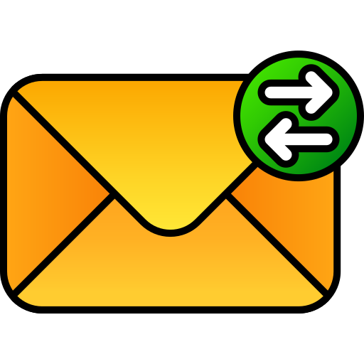Exchange mails free icon