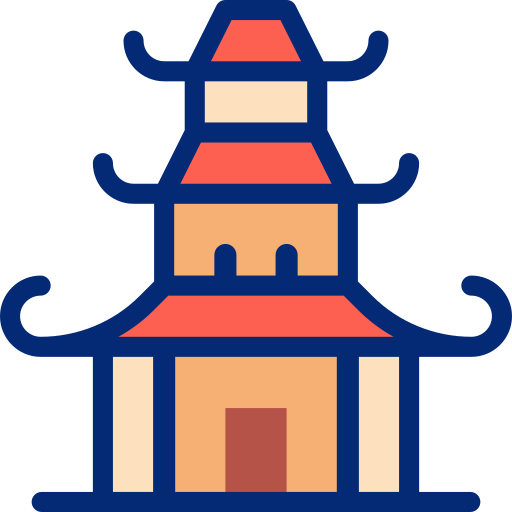 pagoda icono gratis