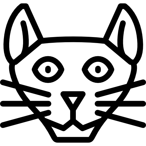 Abyssinian cat - free icon